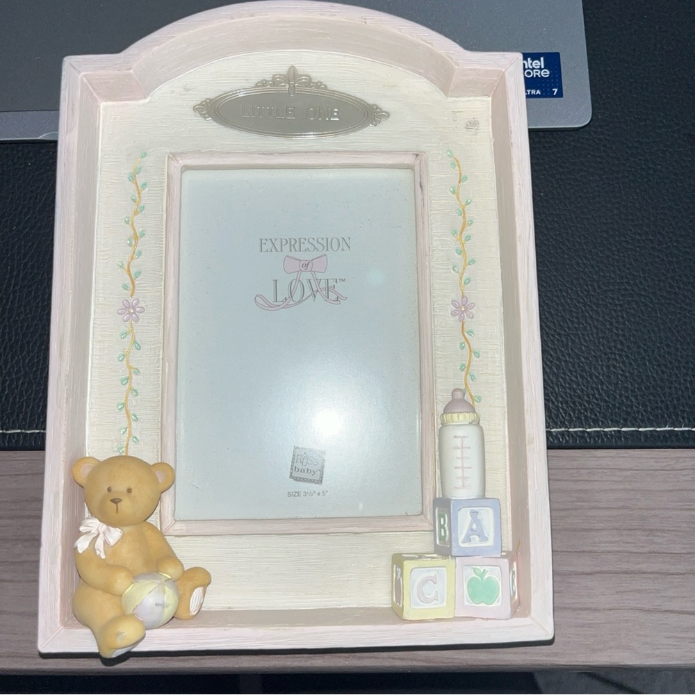 Russ Cream and Yellow Kids Photo Frame